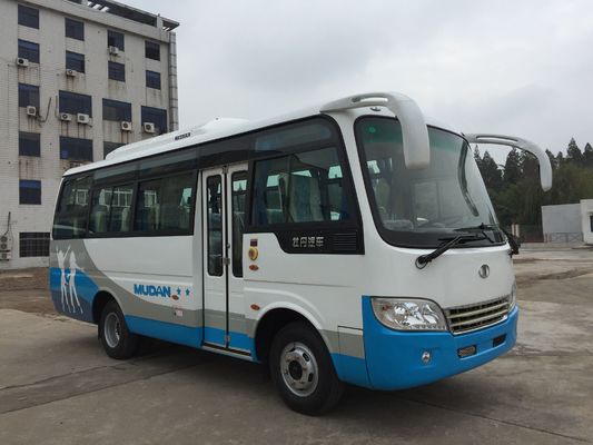 চীন SKD / CKD Diesel Mini Bus 19 Seater Minibus Public Service 3300mm Wheel Base সরবরাহকারী