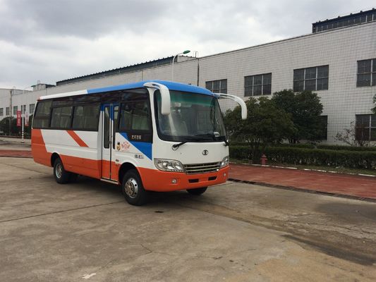 চীন Diesel Engine Star Minibus 30 Seater Passenger Coach Bus LHD Steering সরবরাহকারী