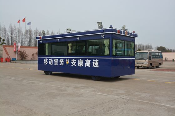 চীন 5 Seat Police Mobile Command Vehicles Luxury Special Purpose Service Station সরবরাহকারী
