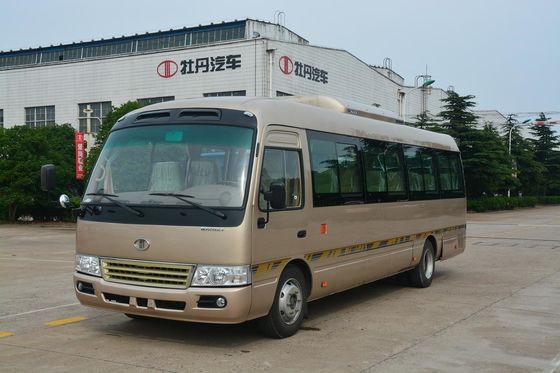 চীন Rear Cummins Engine Transport Minivan Passenger Mini Bus 3.856L Displacement সরবরাহকারী
