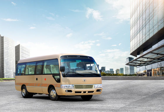 চীন Medium 4X2 Passenger Fuel Efficient Minivan Yuchai Engine Passenger Coach Bus সরবরাহকারী