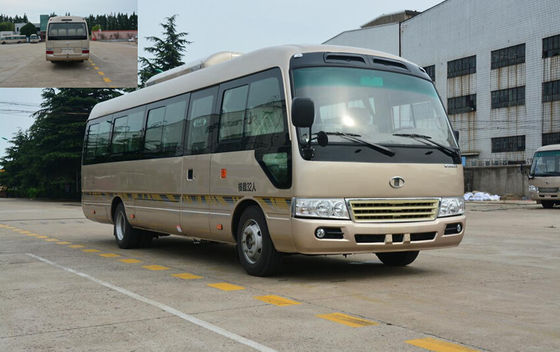 চীন Double doors new design sightseeing Coaster Minibus tourist passenger vehicle সরবরাহকারী