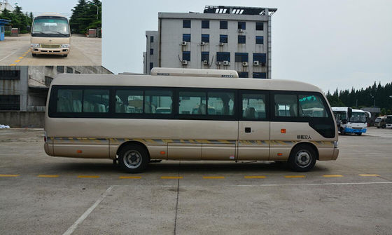 চীন China Luxury Coach Bus Coaster Minibus school vehicle In India সরবরাহকারী