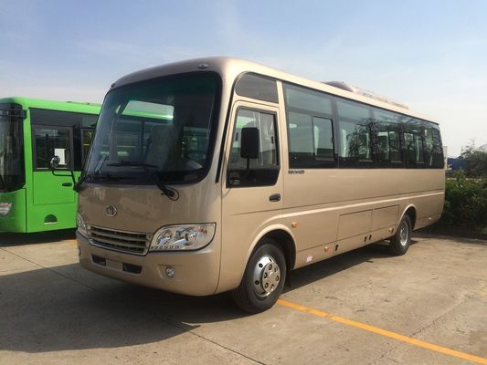 চীন Diesel Right Hand Drive Star Minibus 2x1 Seat Arrangement Coaster Mini City Bus সরবরাহকারী