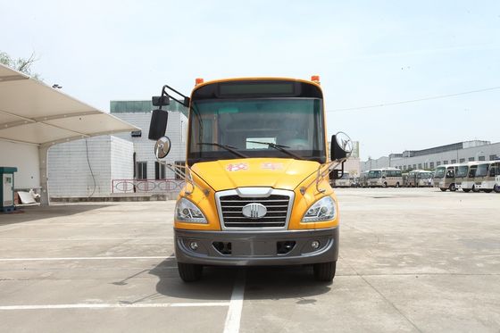 চীন Yellow Seat Arrangement School Minibus / Diesel Minibus Long Distance Transport সরবরাহকারী