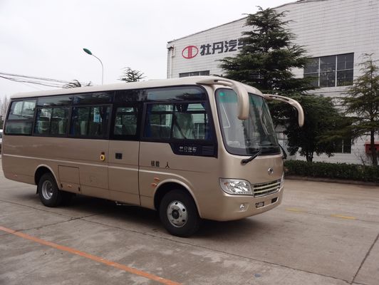 চীন School Transportation Star Type 30 Passenger Mini Bus With Aluminum Hard Door সরবরাহকারী