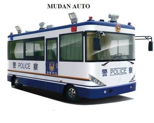 চীন White Blue Traveling Security Police Officer Patrolling Pecial Purpose Vehicles সরবরাহকারী
