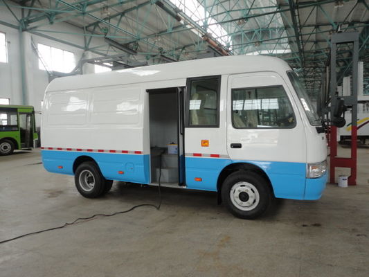 চীন JX493ZLQ Transport Coaster Manual Safest Mini Van Semi - Integral Body সরবরাহকারী