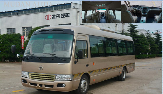 চীন 30 যাত্রী ভ্যান মুদান রোজা যানবাহন ভ্রমণ কোচ বাস 7500 × 2180 × 2840 সরবরাহকারী