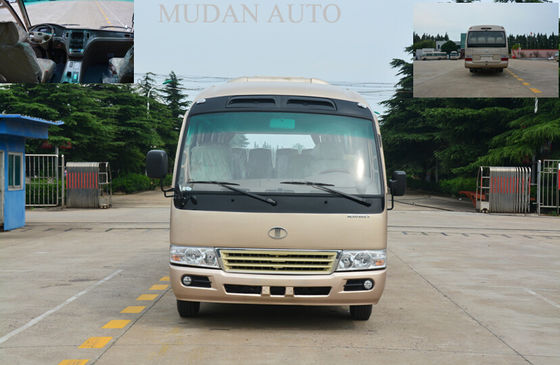 চীন Durable Toyota Coaster Minibus 24 Passenger Van Left Power Steering সরবরাহকারী