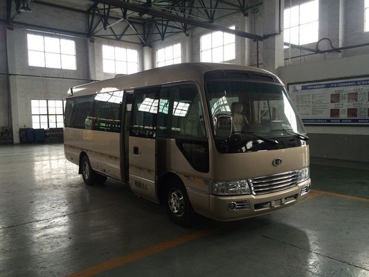 চীন Sunroof 145HP Power Star Minibus 30 Passenger Mini Bus With Sliding Side Window সরবরাহকারী